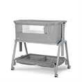 Crib LAYLA 2in1 with Foldable Side GREY